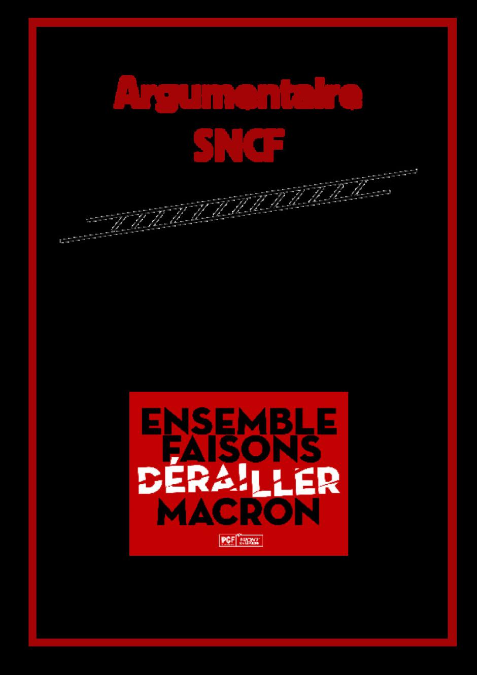 Campagne nationale sur la réforme de la SNCF et des transports ferroviaires